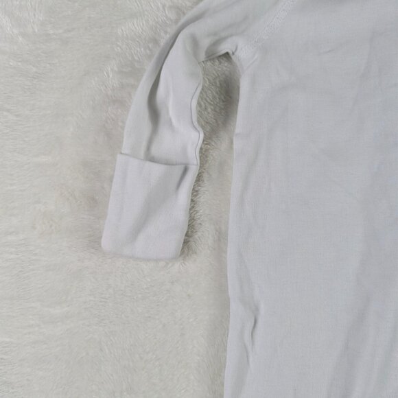 Ralph Lauren Baby One Piece Romper Size 9M White Button Body Suit - Picture 10 of 10